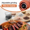 Manual Pepper Grinder or Salt Grinder with Adjustable Coarseness, Portable