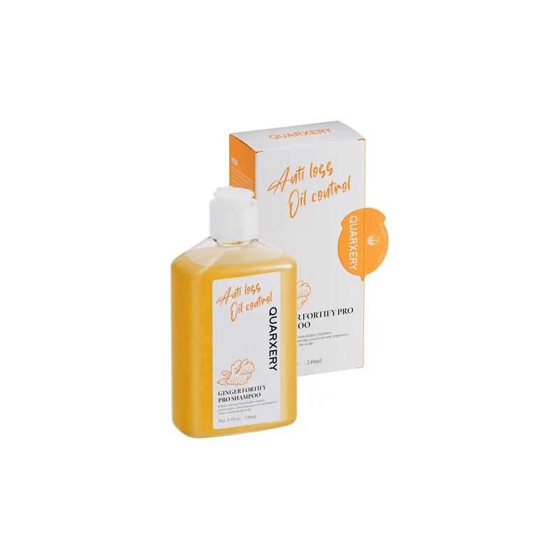 Champú Anticaída Quarxery Shampoo De Jengibre 240 Ml