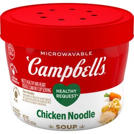 Campbell's Healthy Request Chicken Noodle Soup, 15.3 Oz Microwavable Bowl