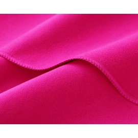 Fit-Flip Microfibre towel - compact, ultra lightweight & fast-drying microfibre towels - the perfect sport towel, camping towel and swim towel (80x160cm pink + bag)