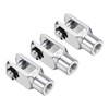 sourcing map Air Cylinder Rod Clevis M10 x 1.25 Internal