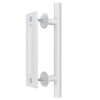 SMARTSTANDARD 12" Barn Door Handles,Sliding Barn Door Pull Handle White