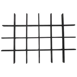 CONGARTENO Jewelry Tray Insert Divider Adjustable Organizer Inserts for DIY Jewelry Storage Box Black Dividers Streamlined Display and Easy Access