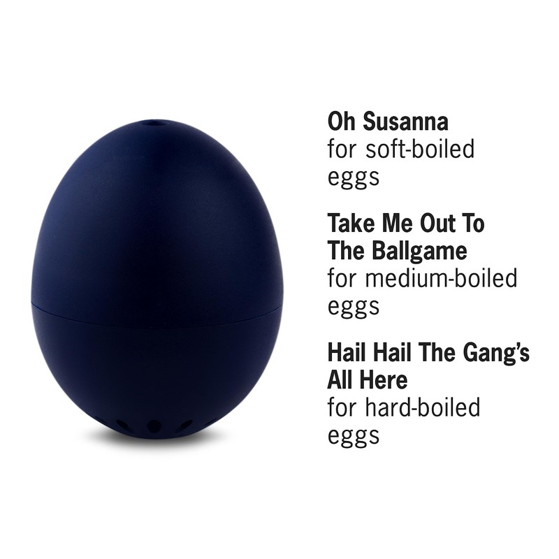 BrainStream BeepEgg Basic - Egg Timer with Musical Alerts, Plays