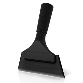 EHDIS Small Squeegee 5 inch Rubber Window Tint Windshield Scraper for Car,Glass, Mirror, Shower, Door,Bathroom Cleaning (Pure Black)