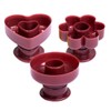 ULTECHNOVO 3Pcs Donut Mold Versatile Plastic Moulds for DIY Desserts