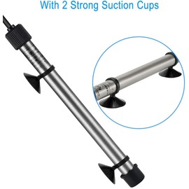 hygger 802 Aquarium Titanium Heater Rod Fish Tank Heating Element Replacement Heater Tube (Controller Excluded) 500W