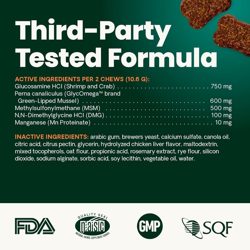 VETRISCIENCE Glyco Flex® 2 Hip and Joint Supplement for Dogs,