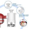 Cofun Shaved Ice Attachment for KitchenAid Stand Mixer, Snow Cone