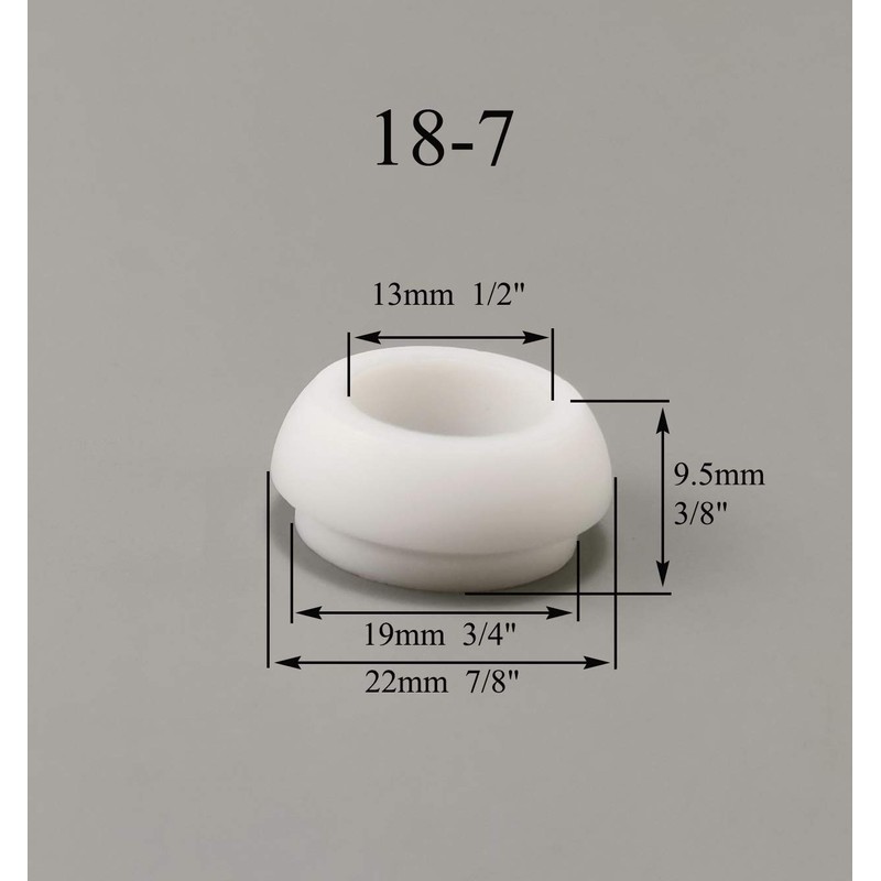 RIVERWELD TIG Gas Lens Insulator Cup Gas Gasket 18CG 18-7