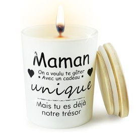 Hapculon Geschenke für Mama Geburtstagsgeschenk -Beste Mama Duftkerze Geburtstagsgeschenk für Mama Weihnachtsgeschenke