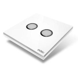 Switch 2 Channel Radio Edisio Elegance Efpw W2 White