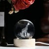 XIANNVXI 3D Giraffe Crystal Ball Light Giraffe Paperweight Giraffe Gifts