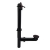 Westbrass 592144-12 1-1/2" x 14" Black Poly Tubular Bath Waste