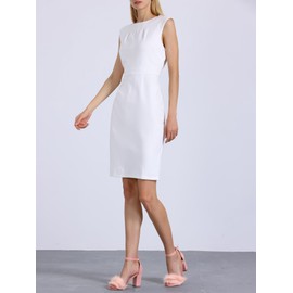 Perphy Fluffy Feather Heels Ankle Strap Chunky Fur Heels Sandal for Women Pink 7 UK/Label Size 9 US