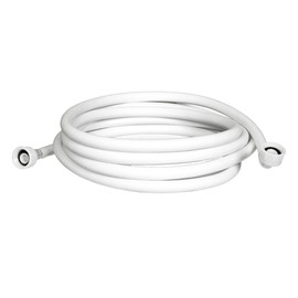ELECTROHOGAR Hose for washing machines and dishwashers | from 1.5 m to 6 m | universal hose for water inlet | standard thread compatible with all brands: Bosch, Siemens, Miele...(4 m)