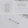 ROMATEE 10 Pack 6.3 Inch(160mm) Brushed Satin Nickel Cabinet Pulls