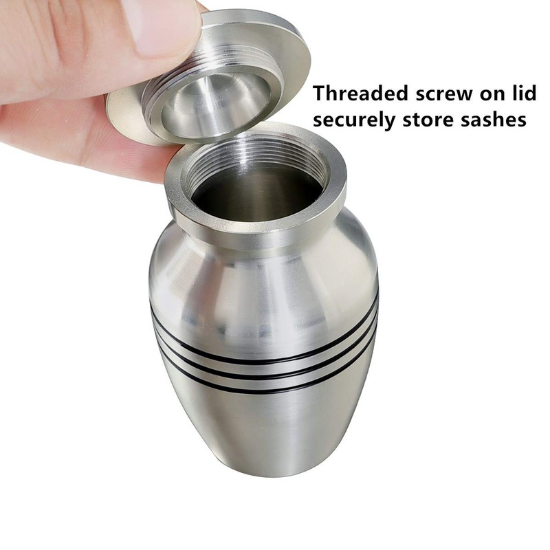 ICOKEE Small Keepsake Urn for Human Ashes or Pet Ashes,