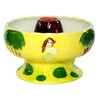 48 Ounce Ceramic Flaming Volcano Hula Girl Tiki Drink Bowl