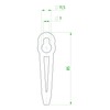 JayBlade Replacement Metal Blade For Cordless Grass Trimmers, JayBladeDisc1 &