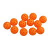 12PCS 74mm 40 Holes Pickleballs PE Plastic High Elasticity Pickleball
