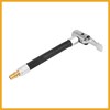 Partuto 10cm Car Tire Valve Connect Pipe Air Chuck Inflator