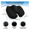 Cojín Ortopédico Ergonómico De Gel Para Silla De Oficina