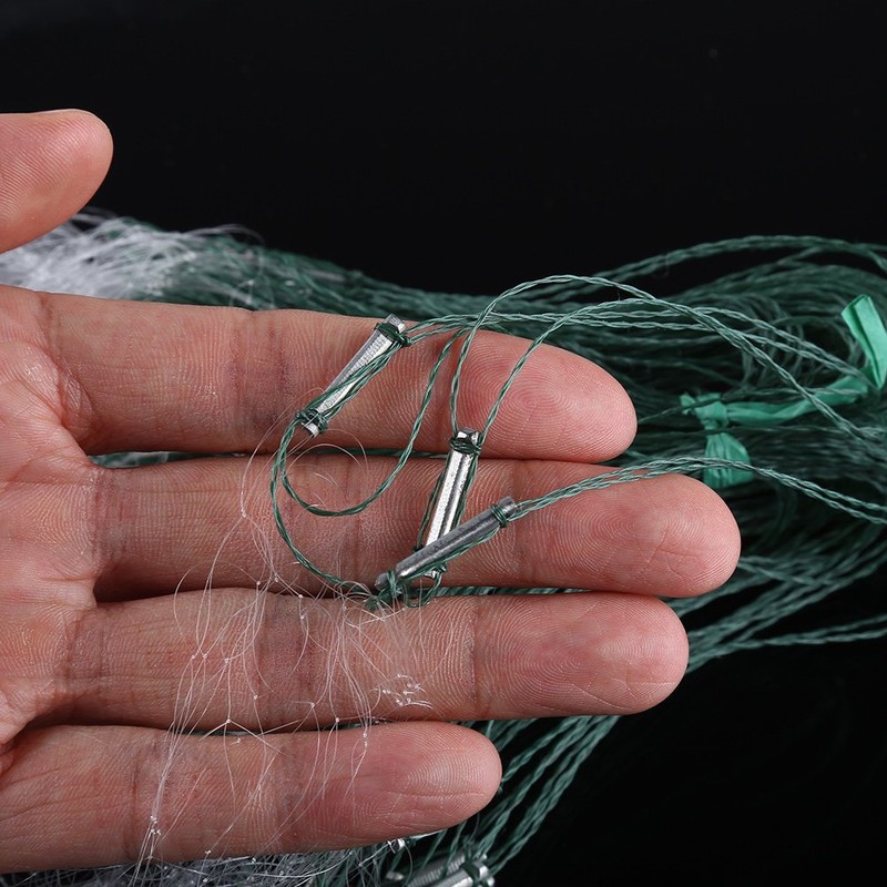VGEBY Fishing Gill Net, Durable Nylon Portable 1m x 20m