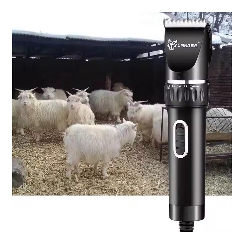 Langba 12V Plug-In Pet Professional Hair Clipper Trimmer for Dogs
