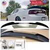 SDeelCase 2 Pcs Black Decklid Spoiler Flap Wicker bill Fit
