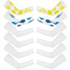 12 Pairs White Sublimation Arm Sleeves UV Sun Protection Arm