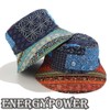 EnergyPower Bucket Hat, Patchwork Pattern & Black, Reversible Bucket Hat,