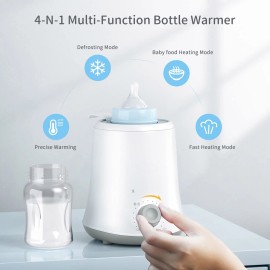 Unbranded 4-in-1 Fast Baby Bottle Warmer Accurate Temperature Control & Auto Shut-Off HGVT