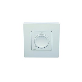 Danfoss 088U1005 Surface-Mounted Icon Cadran 230V for Hydraulic Underfloor Heating and Other Applications with Motors, White