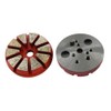 10 Segments #30/40 Diamond Grinding Disc for Polar Magnetic and