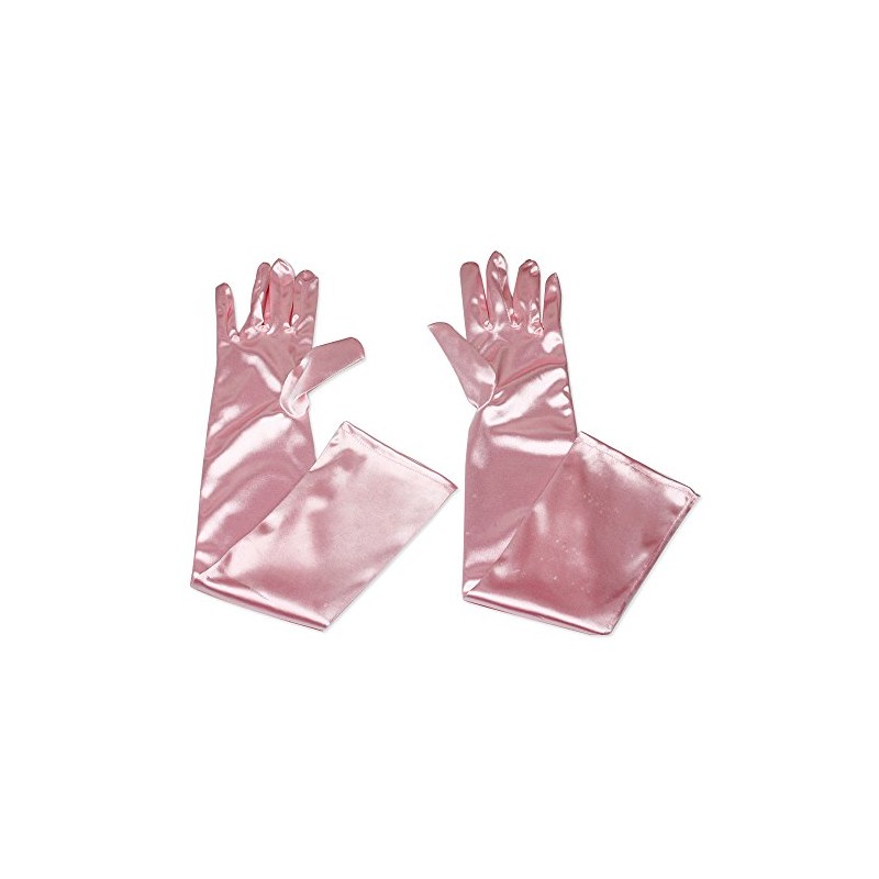 Women's 22 Inch Classic Adult Size Opera Length Satin Gloves