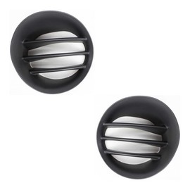 For Dodge Ram 1500 Fog Light Cover 2002 03 04 05 06 07 2008 Driver and Passenger Side Pair/Set | Grille Bezel | Primed | CH1038104 + CH1039104 | 55077235AD + 55077234AD