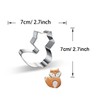 WDYJMALL Fox Shape Cookie Cutter - B