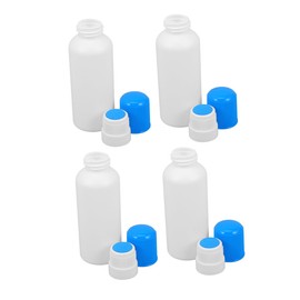 VORCOOL 4 Pcs Fill Envelope Shape Moisturizing Bottles Small Glue Bottles Sponge Head Paint Applicator Bottles Sponge Head Incator Bottles Dover Applicator Bottles Plastic