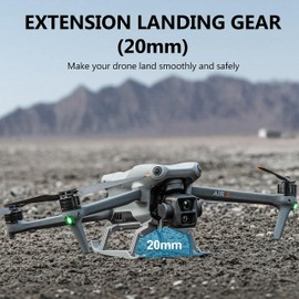 STARTRC ランディングギア DJI Air 3用 – 脚 折りたたみ式 拡張キット DJI Air 3 Fly More コンボドローンアクセサリー