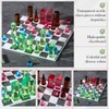 WinnerWhy Acrylic Chess Set, 11.8 x 11.8 Inch Large Modern
