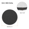 sourcing map 20pcs Scrubber Scouring Pads 800 Grits 5 Inch