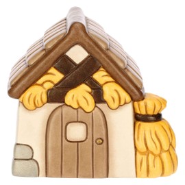 THUN, High Quality Ceramic Barn Collection Classic Nativity Scene Collectable Nativity Figures 12.2 x 9.9 x 11 cm