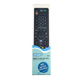 HQRP Remote Control Compatible with Sony Bravia KDL-40BX450 KDL-40EX40B KDL-40EX500 KDL-40EX501 LCD LED HD TV Smart 1080p 3D Ultra 4K