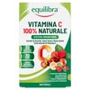 equilibra Integratori Alimentari, Vitamina C 100% Naturale, Integratore Sistema Immunitario,