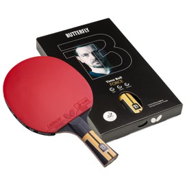 Butterfly Timo Boll Force Table Tennis Bat NEW | Offensive Ping Pong Bat with Lagnus 1.7mm Rubber | 5-Ply Blade & High Spin | ITTF approved