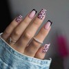 Press on Nails Square Short Length Glossy Full Cover Acrylic