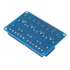 2PCS 4 Channel Relay Module Optocoupler Isolation ABS Solid State