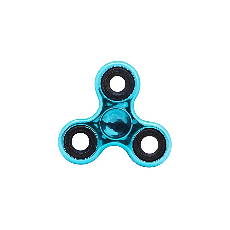 Toyland® Fidget Hand Spinner - Stress and Anxiety Relief (Metallic