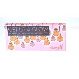 Barry M Get Up & Glow Bronzer, Blusher & Highlighter Palette